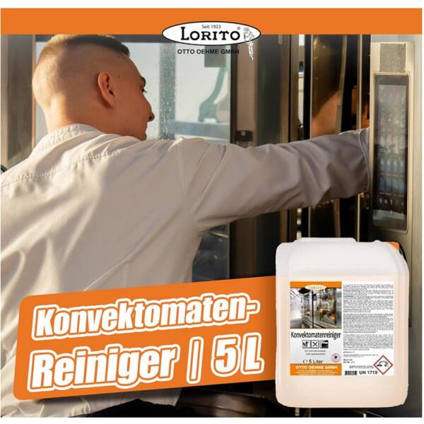 Lorito Konvektomatenreiniger Grillreiniger Backofenreiniger 5 Liter