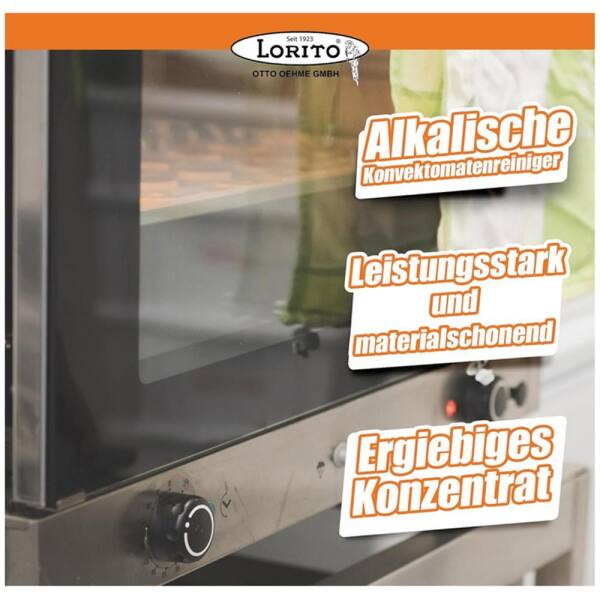 Lorito Konvektomatenreiniger Grillreiniger Backofenreiniger 5 Liter