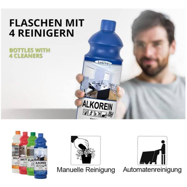 Lorito Starter-Set Reinigungsmittel Set-Box