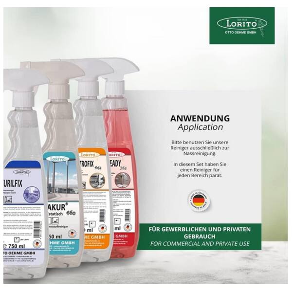 Lorito Starter-Set Reinigungsmittel Set-Box