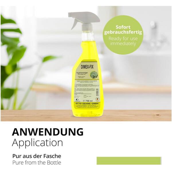 Lorito Dimex Fix 750 ml Duftreiniger Hygienereiniger Sprühflasche