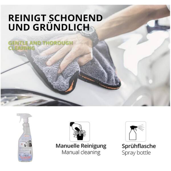 Lorito Uniclean mit Carnauba 750 ml Universalreiniger mit Abperleffekt