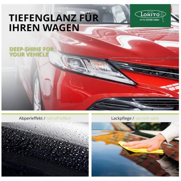 Lorito Uniclean mit Carnauba 750 ml Universalreiniger mit Abperleffekt