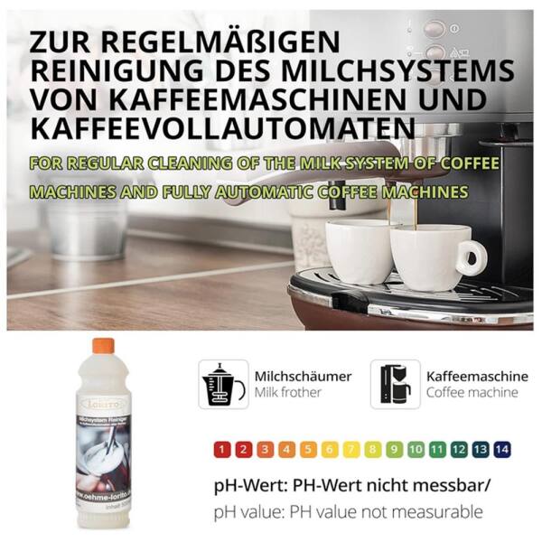 Lorito Milchsystem Reiniger Kaffeemaschinenreiniger 0,5 L