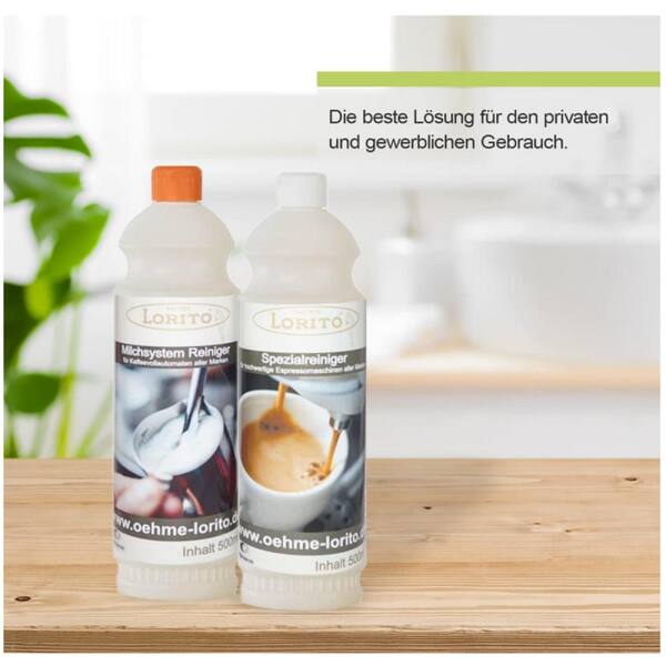Lorito Milchsystem Reiniger Kaffeemaschinenreiniger 0,5 L