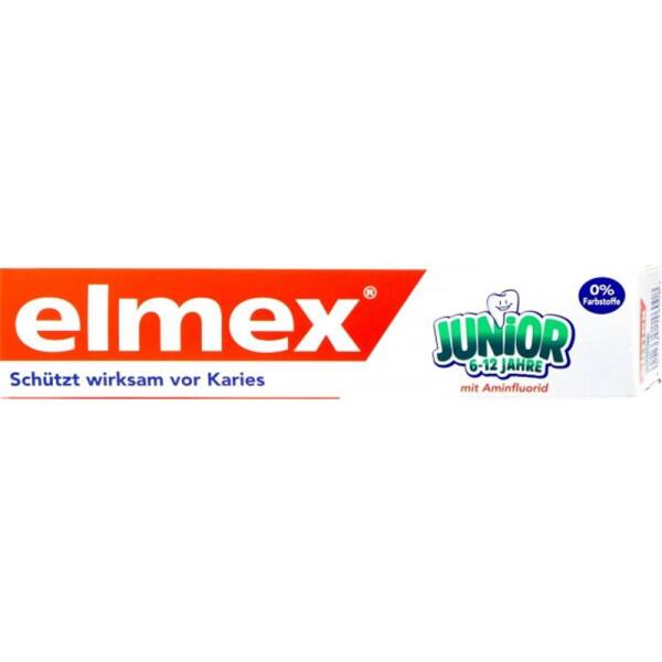 Elmex Zahnpasta Junior 6 bis 12 Jahre 75ml