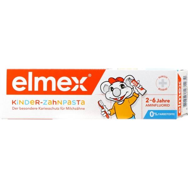 Elmex Zahnpasta Kinder 2 bis 6 Jahre 50ml