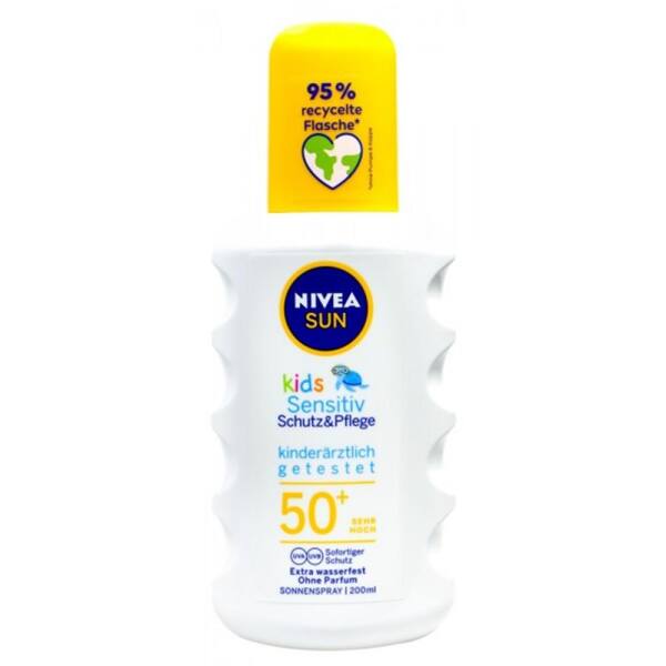 Nivea Sun Sonnenspray Kids Protect and Sensitive LSF50 200ml