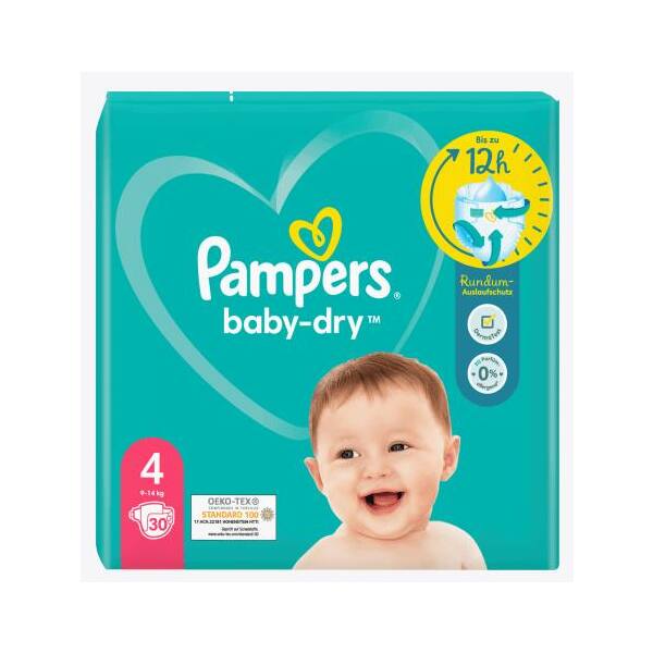 Pampers Baby Dry Windeln Größe 4