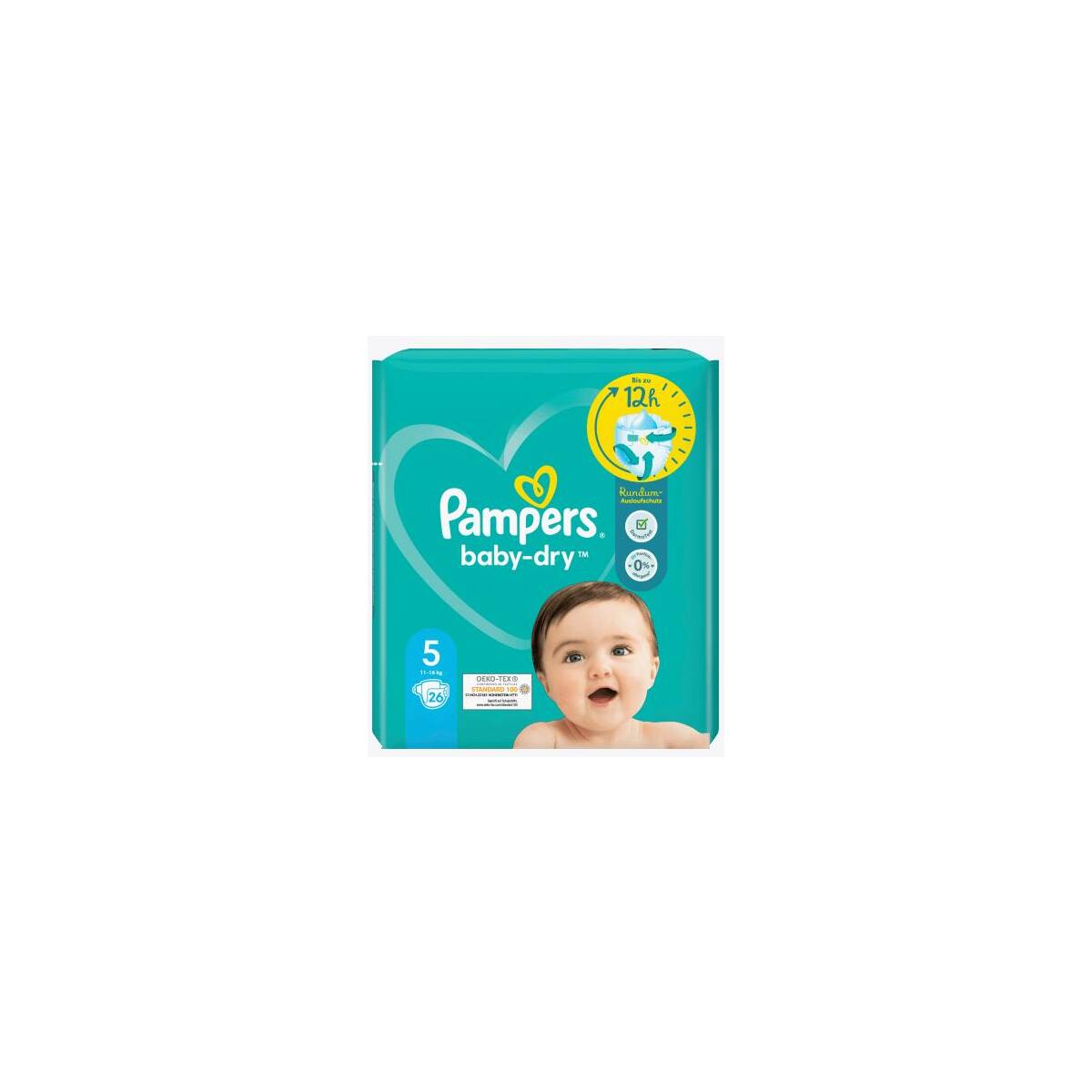 Pampers Baby Dry Windeln Gre 5