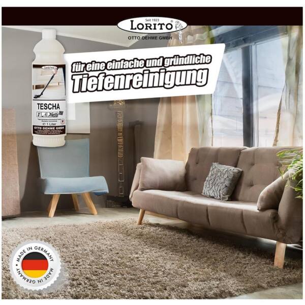 LoritoTeppichshampoo Fleckenentferner Tescha 255 1 Liter