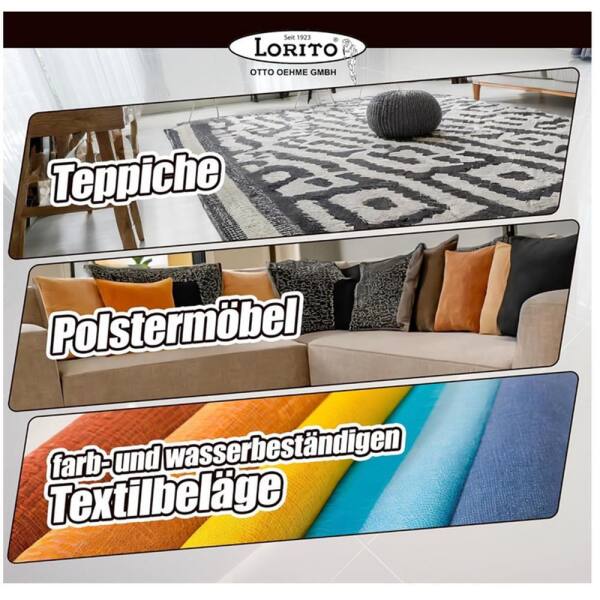 LoritoTeppichshampoo Fleckenentferner Tescha 255 1 Liter