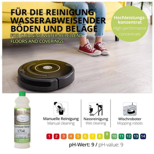 Wischroboter Reiniger 0,5 Liter Universalreiniger