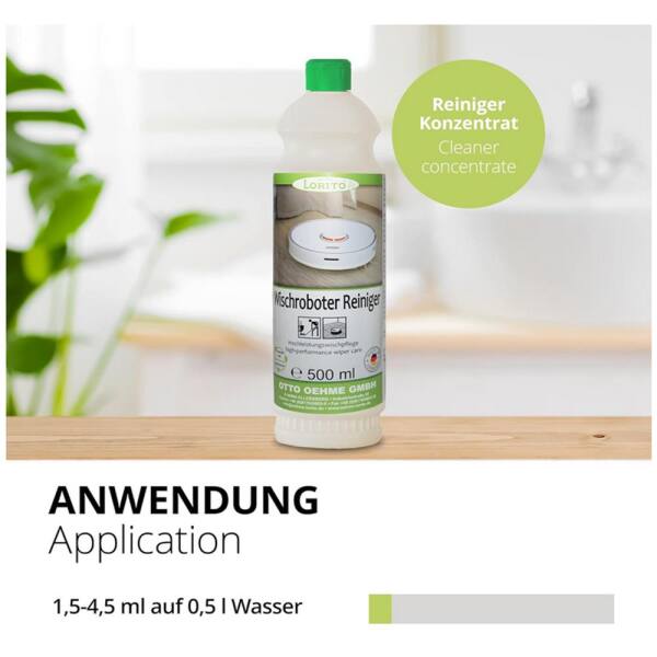 Wischroboter Reiniger 0,5 Liter Universalreiniger