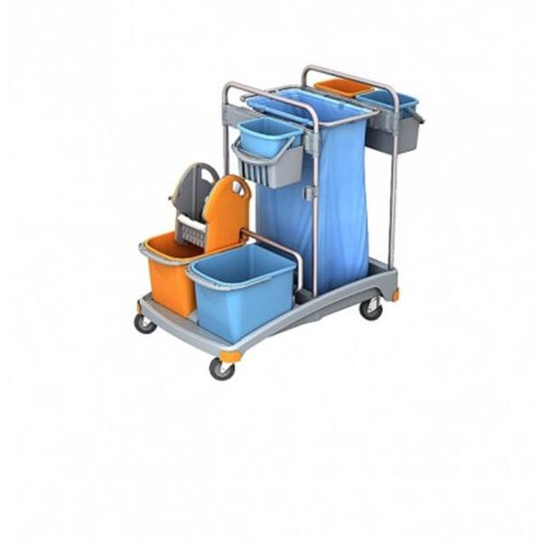 Splast Systemwagen TSS-0007 2x20 L und 120 L Abfallsack...