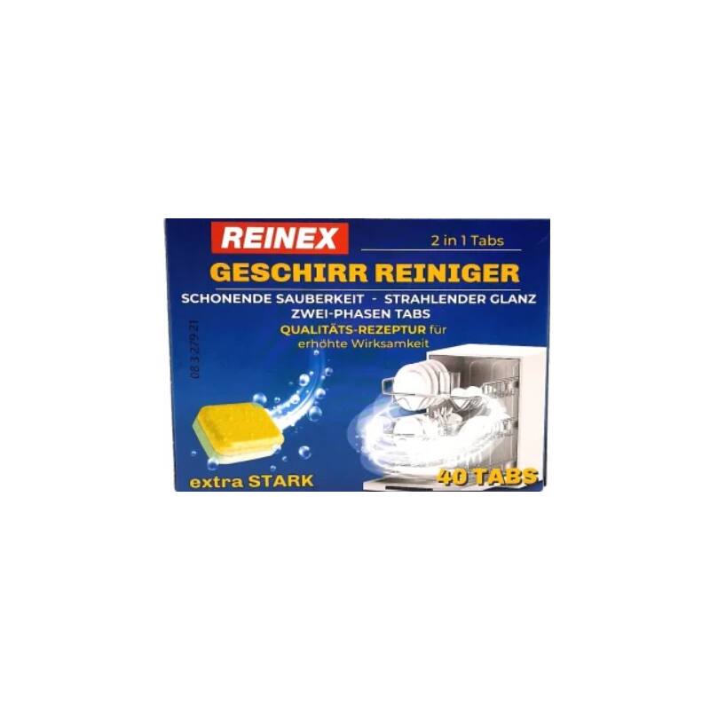 Reinex Spülmaschinentabs Spültabs Geschirr Reiniger 2 in 1