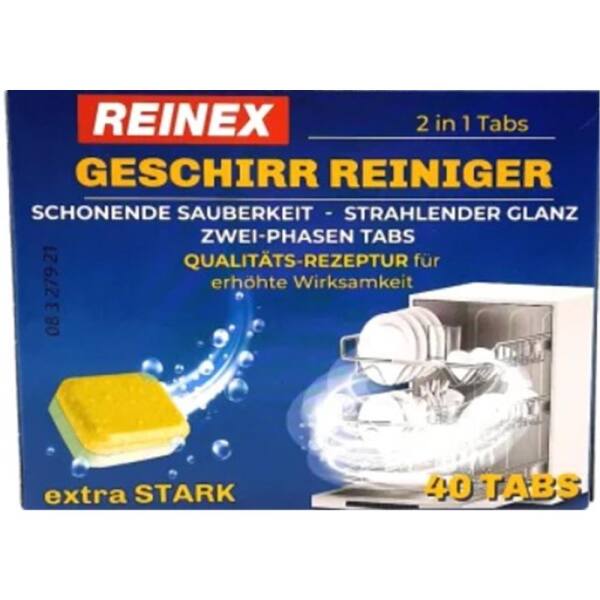 Reinex Sp&uuml;lmaschinentabs Sp&uuml;ltabs Geschirr...