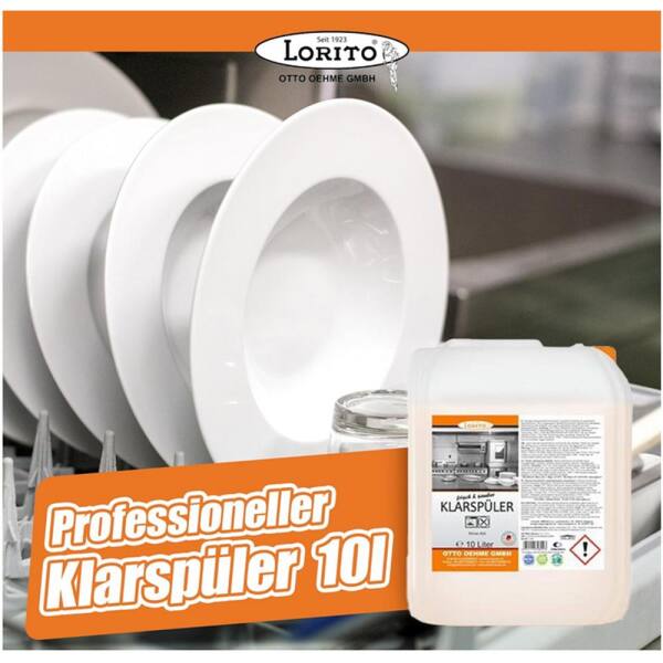 Lorito frisch u. sauber Klarspüler sauer 203 10 Liter