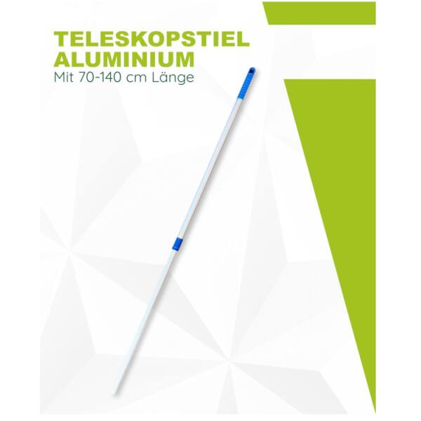 Teleskopstiel Alustiel für Klapphalter 70-140 cm mit Drehverschluss