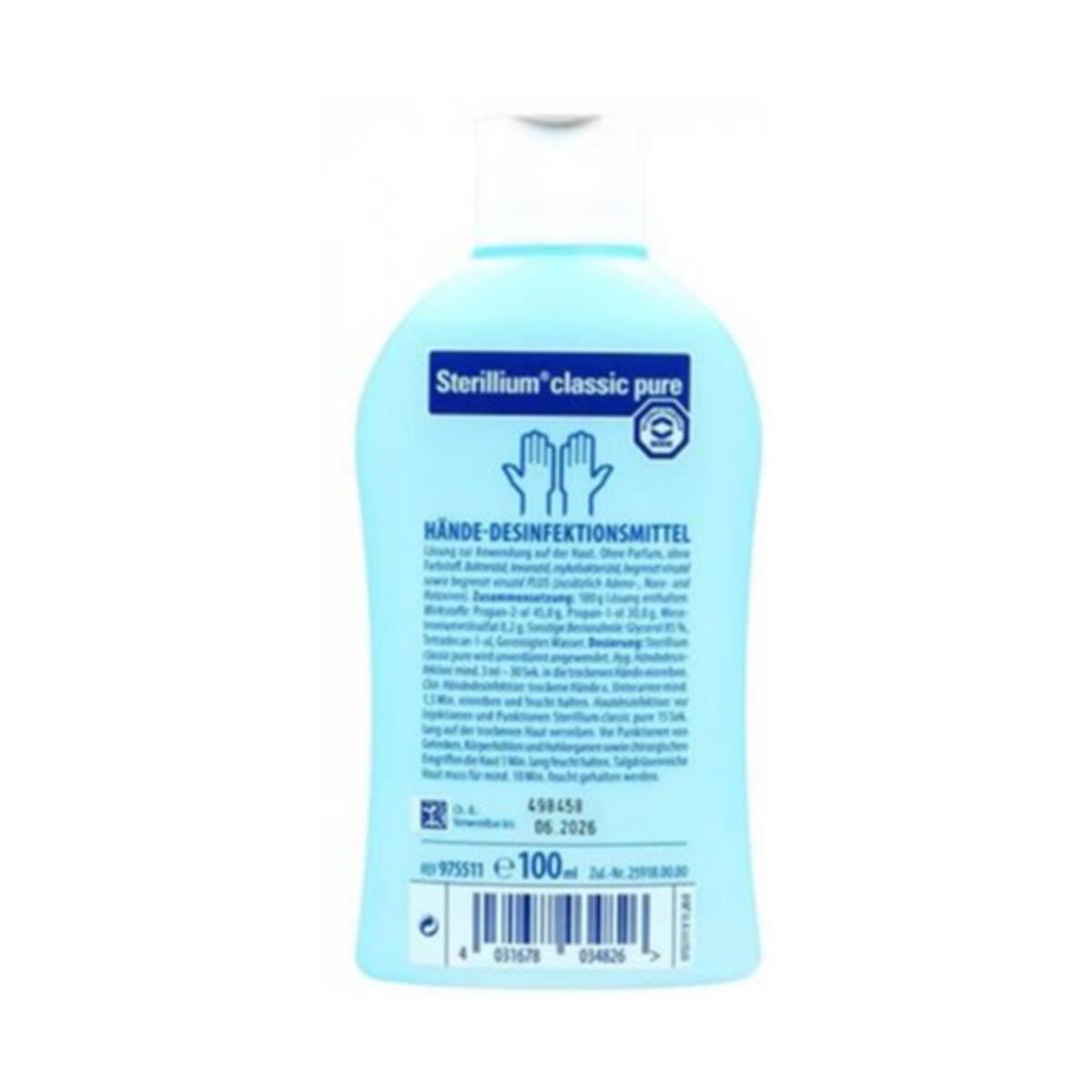 Sterillium Classic Pure Hnde-Desinfektionsmittel 100 ml