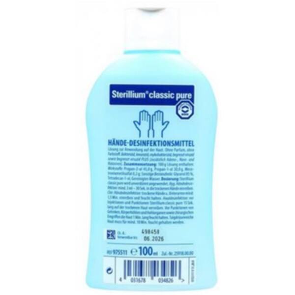 Sterillium Classic Pure Hände-Desinfektionsmittel 100 ml