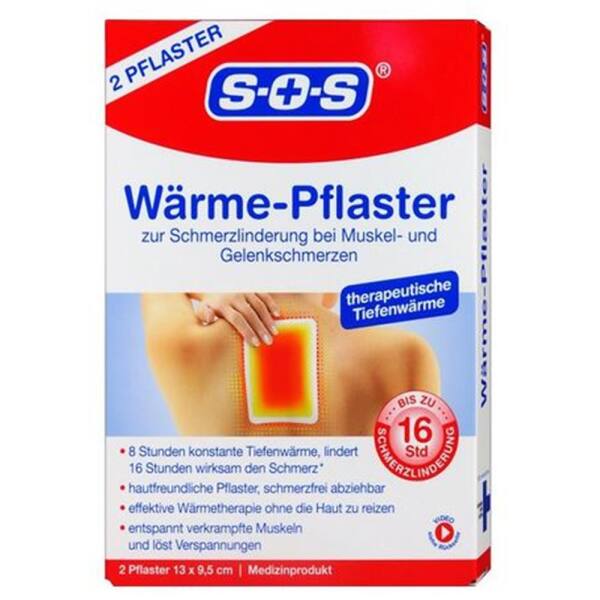 SOS Wärmepflaster, 2er Packung