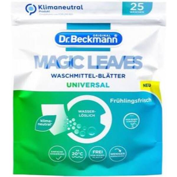 Dr. Beckmann Magic Leaves Universal Waschmittel-Blätter Frühlingsfrisch 25er