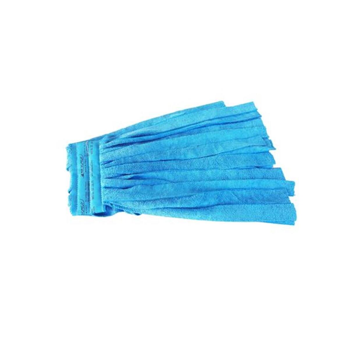 Nasswischmopp blau 250 g Fransen Ultramikrofaser