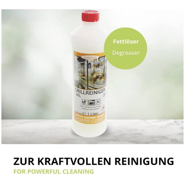 Lorito  Grillreiniger GEL 121 Fettlöser Backofenreiniger 1 Liter