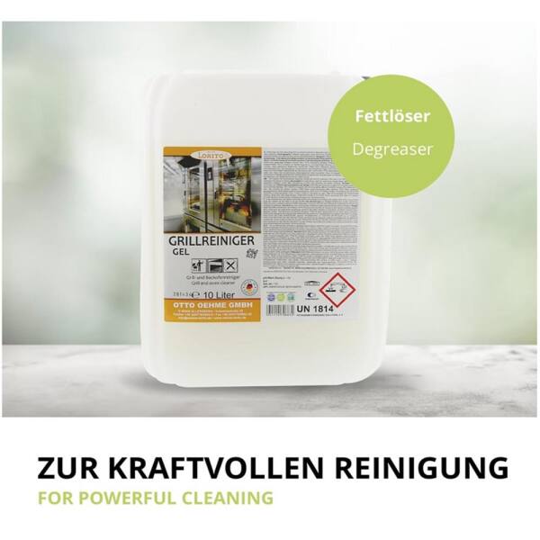 Lorito  Grillreiniger GEL 121 Fettlöser Backofenreiniger 10 Liter
