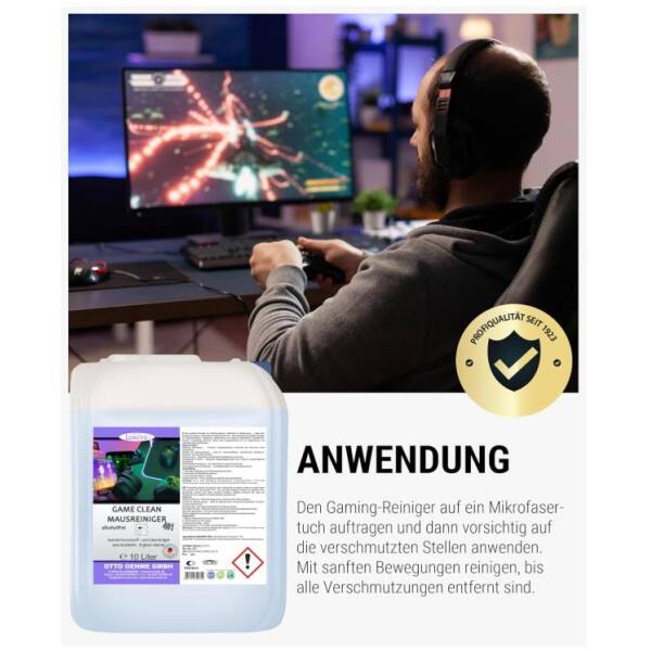 Lorito Game Clean Maus- und Tastaturreiniger  461 10L alkoholfrei