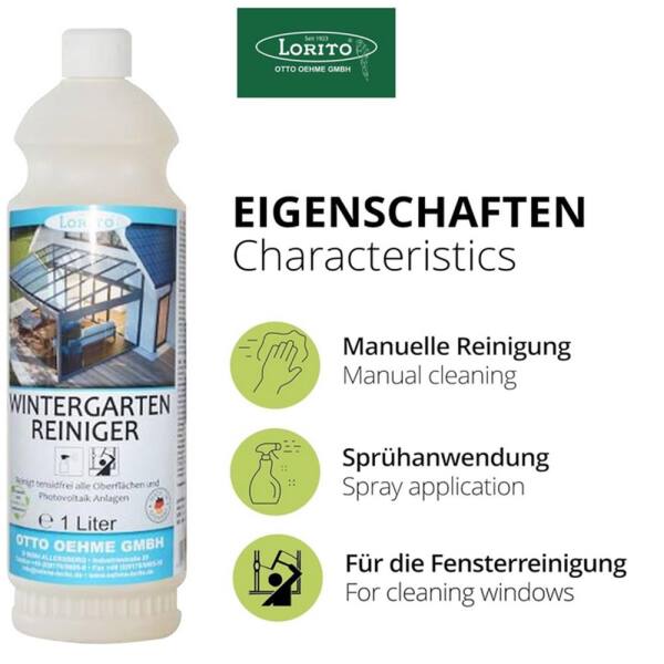 Lorito Wintergartenreiniger 025 1 Liter
