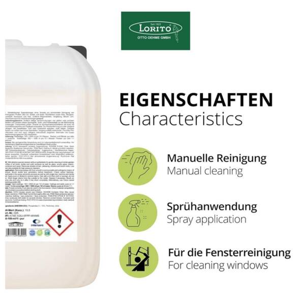 Lorito Wintergartenreiniger 025 10 Liter