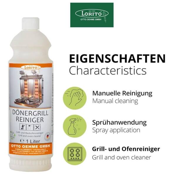 Lorito Dönergrillreiniger 1 Liter