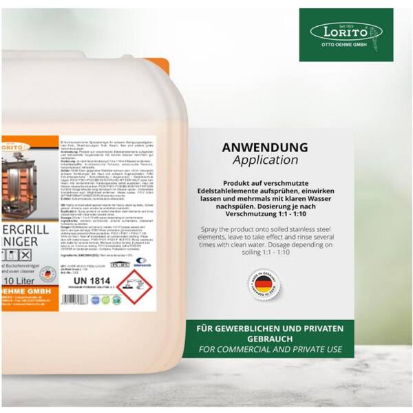 Lorito Dönergrillreiniger 10 Liter