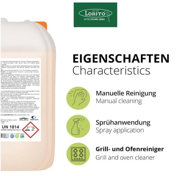 Lorito Dönergrillreiniger 10 Liter