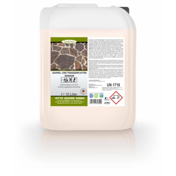 Lorito Gehweg- und Terassenplattenreiniger 024 10 Liter