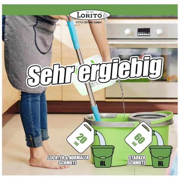 Lorito Combidur EU 510 Bodenpflege Unterhaltsreiniger Wischpflege 10L