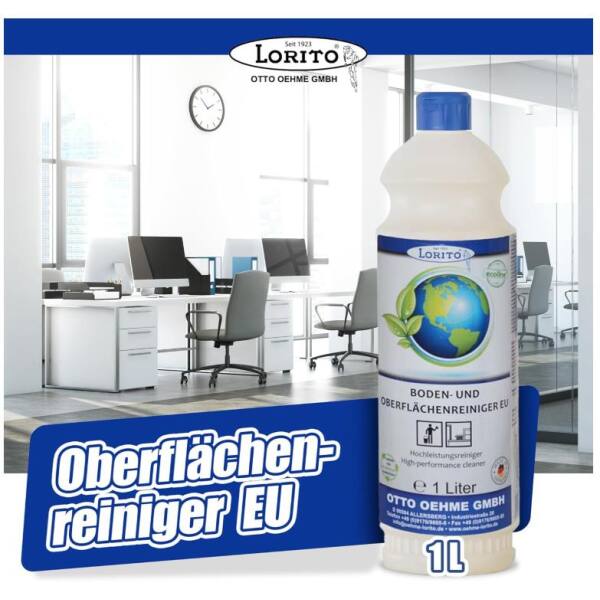 Lorito Bodenreiniger Eco fresh 554 1 Liter Oberlächenreiniger Ecolabel
