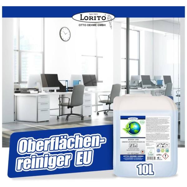 Lorito Bodenreiniger Eco fresh 554 10Liter Oberlächenreiniger Ecolabel