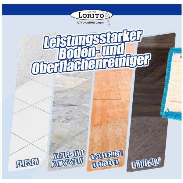 Lorito Bodenreiniger Eco fresh 554 10Liter Oberlächenreiniger Ecolabel