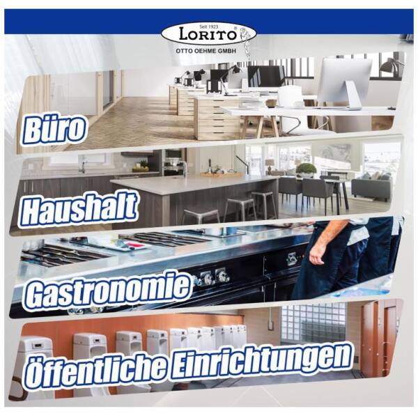 Lorito Bodenreiniger Eco fresh 554 10Liter Oberlächenreiniger Ecolabel