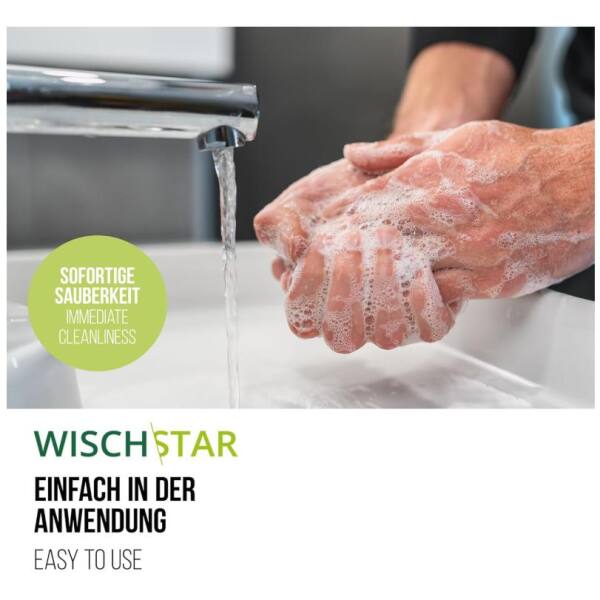 Starter-Set Seifenspender Hygienespender 1L incl. 6x1L Seife schwarz