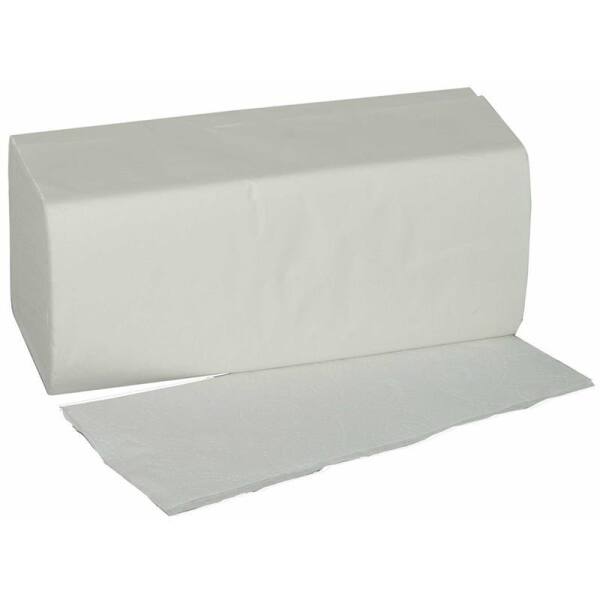 Wisch-Star Papierhandtuch Handtuchpapier, 2-lagig, hochweiss, EU-Ecolabel
