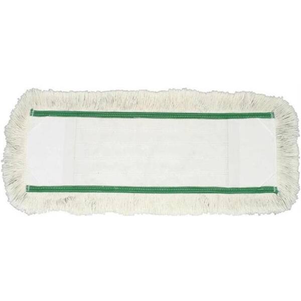 Wisch-Star® Wischmop Baumwollmop Carola mit grünem Band, Franse