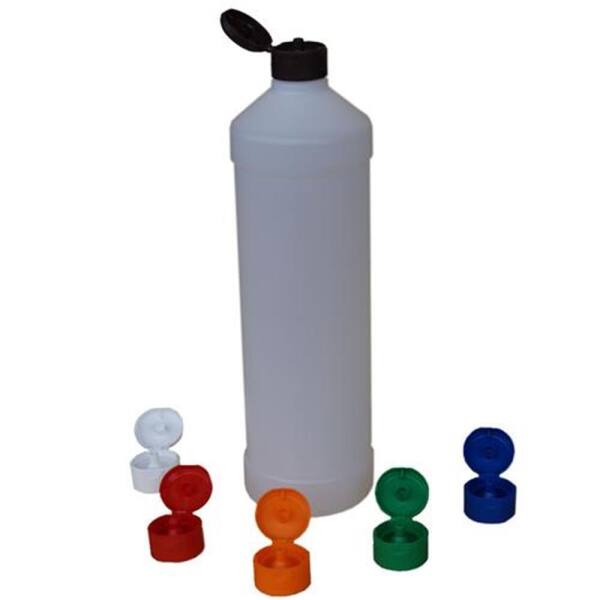 Recycelte Leerflasche natur rPE-HD 1 L...